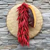 Pimentas, Milho Falso, Alho, Amendoins, Vegetais, Frutas, Restaurante de Fazenda, Decorações de Modelo de Campo de Horta, Cordas para Pendurar