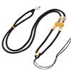 Cordón para collar de cera de abeja tejido DIY hebilla de seguridad dorada ajuste cuerda para el cuello de hombres y mujeres cuerda para joyas de jade venta al por mayor
