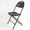 Silla plegable de plástico apilable, con respaldo para actividades de ocio, exposiciones y entrenamiento, silla de ordenador sencilla, silla de oficina, venta al por mayor