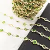 Accesorios para Cadena DIY Diamante con Bordes de Cristal de 6.5mm Material de Joyería de Conexión Hecho a Mano Color Duradero Borla para Ropa Cadena Suelta