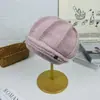 Sombreros de Cuenca Cálidos de Otoño e Invierno para Mujeres de Mediana Edad y Mayores Sombreros de Lana Tejidos de Abuela Forrados de Felpa Sombreros de Algodón para Señoras Mayores