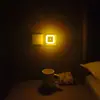 Luz de Noche Nebulosa para Mesita de Noche, Luz de Ambiente para Intercambio, Luz Inteligente Controlada por Luz para Ambiente de Dormitorio