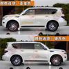 Adecuado para Calcomanías de Coche Nissan Patrol, Franjas de Color para la Línea de Cintura de la Carrocería, Nuevas Calcomanías Decorativas de Letras Modificadas Patrol Y62Y61