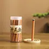 Varillas de Incienso Largas en Botella Portátiles de Bolsillo con Forma de Pera para Uso en Interiores en Casa