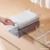 Trilho de cesta retrátil acessórios de plástico cesta de gaveta para armazenamento trilho deslizante caixa de armazenamento multiuso cozinha quarto dormitório tira de trilho