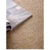 Alfombra de imitación de sisal para sala de estar, alfombrilla resistente al desgaste, cortable, alfombra para dormitorio, balcón, mesita de noche, alfombrilla de suelo tatami japonesa