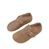 Sapatos Birkenstock totalmente fechados sapatos femininos 2026 novo estilo popular outono slip-on versátil casual sapatos de sola macia sapatos Birkenstock