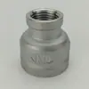 Reductor de fundición de acero inoxidable 304, accesorio de rosca interior, conector de fontanería de diámetro variable 316 con rosca interior