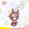 Llavero Colgante de Acrílico Cross-Border Uma Musume Pretty Derby Colgante de Mercancía de Anime para Mochila de Estudiante