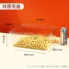 Estante de Supermercado Alimentos Frasco Sellado Caja de Almacenamiento Plástico Transparente Exhibición Snacks Azúcar Frutas Deshidratadas Semillas Tostadas