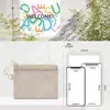 Bolsa Multifuncional com Zíper Duplo, Bolsa de Armazenamento Portátil de Malha de Camada Dupla para Exterior, Bolsa de Viagem, Bolsa para Itens Pequenos, Necessaire