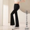 Pantalones de Tiburón Acampanados para Mujer, Novedad Otoño e Invierno 2026 Cintura Alta Adelgazantes Control de Abdomen Levanta Glúteos Yoga Pantalones Barbie Pantalones Acampanados