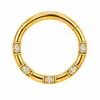 Anillo nasal multiusos, pendientes de diamantes, pendientes de aro cerrado, tachuelas para cejas, tachuelas para labios, piercing para el tabique nasal, joyería al por mayor