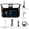 Sistema de Navegación Cross-Border Sylphy Android Control Central Inteligente Pantalla Grande con Cámara de Reversa Máquina Integrada para Coche Compatible con Modelos 2008-2021