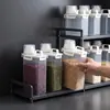 Venta Directa de Fábrica Caja de Almacenamiento de Granos y Cereales para Cocina Doméstica de Gran Capacidad Cubo de Arroz Transparente Sencillo Tarro de Arroz Sellado a Prueba de Humedad
