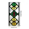 Sbw-Bl419-424 Pintura Decorativa para Ventana Transfronteriza, Calcomanía de Vidrio con Adsorción Electrostática de Ondas de Agua, Pintura Decorativa para el Hogar