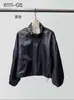 Colección Otoño 2026 FEIDING: ¡Novedades! Chaqueta de moto de cuero PU estilo coreano con cuello alto y cremallera Q6111