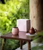 Cajas de brocado de porcelana, cajas de embalaje de jade antiguo, teteras Jianzhan, teteras Zisha, tazas de maestro, cajas de regalo, cajas vacías