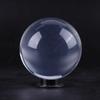 Venta al por mayor transfronteriza de bolas de resina de color, accesorios para fotografía, decoración mágica, bola de cristal sólida transparente, ciudad de papel