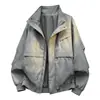 Chaqueta Retro Americana Nueva 2026 para Hombre, Chaqueta Casual Versátil para Hombre de Primavera, Ropa de Trabajo Resistente, Tallas Grandes Casuales