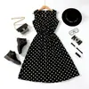 Comércio Exterior Roupas para Mulheres de Meia-Idade e Idosas, Roupas para Mães, Vestido de Comprimento Médio, Novo Estilo Solto de Verão, Afinando e Rejuvenescedor