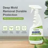 Spray removedor de mofo, pasta em gel removedora de mofo, remove manchas de mofo e bolor, limpeza doméstica para paredes e superfícies de parede, mofo, manchas de bolor, manchas de mofo