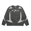 Suéter Pulôver Estilo Commuter Temperamento Feminino Outono e Inverno 2024 Novo Solto Comércio Exterior Gola Redonda Roupa Externa