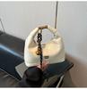 Bolso Pequeño de Cuero de Cera de Aceite de Alta Gama Transfronterizo para Mujer 2025 Nueva Moda Bolso Bandolera para Viajero Bolso Satchel de Cuero Suave Bolso Dumpling