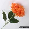 Hortensia simulada de rama grande transfronteriza, estilo europeo, para el hogar, boda, decoración floral, flor falsa, cinta hidratante, hortensia simulada