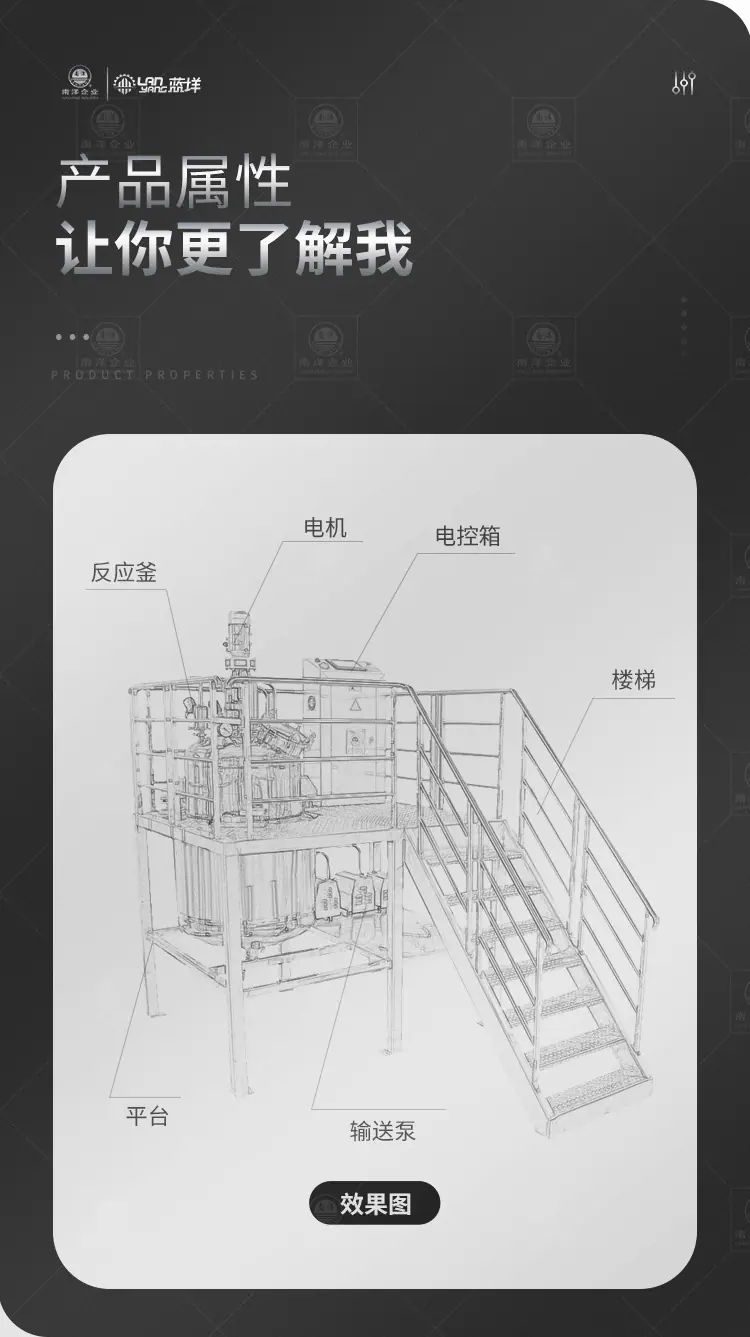 南洋反应釜——平台式称重自动配料_0