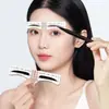 Pegatinas de Cejas de una Pieza, Herramienta para Dibujar Cejas para Principiantes, Pegatinas de Cejas Autoadhesivas, Plantilla de Cejas Perezosa para Dibujar Cejas