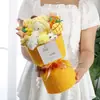 [Personalización de Pedido Pequeño] Ramo de Muñecas Navideñas, Regalo de San Valentín, Muñeca Flor Portátil, Regalo de Cumpleaños para Novia y Mejor Amiga