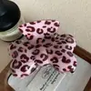 YHJ accesorios para el cabello nuevo acetato estampado de leopardo pinza para el cabello de alta calidad pinza para el cabello grande pinza de tiburón trasera para mujer tocado pinza para el cabello