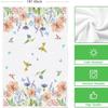 Popular Transfronterizo Amazon Toalla de Cocina Microfibra Dibujos Animados Estampado Floral Toalla Regalo Trapo Popular Caliente