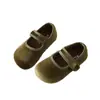 Zapatos pequeños de piel estilo Chanel 2026 Primavera/Otoño Nuevos Zapatos de Princesa Coreanos para Niñas de Corte Bajo Suela Suave Zapatos Individuales Versátiles para Faldas