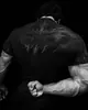 Breathedivinity2026 Nova Bermuda Fitness de Manga Curta Elástica de Secagem Rápida Venom para Homens e Mulheres