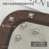 Accesorios de Arte para Uñas de Perlas y Pedrería Estilo Barroco, Venta Caliente Transfronteriza Decoraciones de Pedrería para Uñas con Moño de Aleación Estilo Francés, Estrella y Luna
