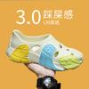 Sapatos Croc Color-Block Masculinos Novo Verão Roupa Exterior Sandálias Antiderrapantes de Sola Grossa Esportivos Outdoor Baotou Sapatos de Praia para Homens