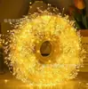 Luces de Fuegos Artificiales Transfronterizas, Luces Decorativas para Árbol de Navidad, Luces de Cadena LED Ciempiés, Decoración de Corona de Navidad, Luces Ambientales Brillantes