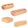 Caja de Madera para Almacenamiento de Aceites Esenciales de Madera Estante de Exhibición para Botellas de Aceites Esenciales Base de Almacenamiento para Sub-Botellas Estante de Exhibición de Aceites Esenciales
