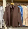 ¡Ropa de mujer! ¡Camisa casual de manga larga! Camisa de color liso, chaqueta fina para ir al trabajo, modelo otoño 2026 482828 491294