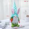 Hong Kong Amor Lindo Pascua Sombrero Puntiagudo Adorno de Muñeco de Conejo Lindo Adorno de Muñeco sin Rostro Venta al por Mayor