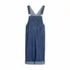 Mono de pierna ancha para mujer talla grande, estilo fresco de otoño, suelto, rejuvenecedor, adelgazante, estilo coreano, tirantes de mezclilla