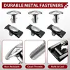Juego de clips para protector de bajos de motor para chasis de Honda Civic, CRV, Accord, fijaciones de tuerca en U