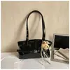 Bolso de Hombro Minimalista Estilo Coreano Ins Estilo Motero para Mujer, Nuevo Versátil para Viajes de Primavera Temprana