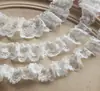 M3 Hecho a Mano DIY Ropa Encaje Plisado Accesorios Encaje de Malla Falda Mangas Escote Accesorios