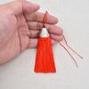 Lu Fan poliéster borla joias acessórios peixe plano boca liga tampa pendurado spike bookmark feminino saco de bagagem pingente fabricantes atacado