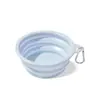 Macaron Outing Tazón Plegable para Mascotas Bebedero para Mascotas Tazón de Silicona para Mascotas Tazón Portátil para Perros Bebedero para Exteriores Comedero para Perros