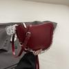 Moda Simples Texturizada Primavera 2025 Lazer Nova Bolsa de Sela Design de Nicho Bolsa de Ombro Feminina Transversal