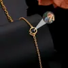 Comércio exterior mais vendido fotos coloridas personalizadas 100 idiomas Eu te amo pulseira de contas redondas pequenas pulseira estilo europeu e americano